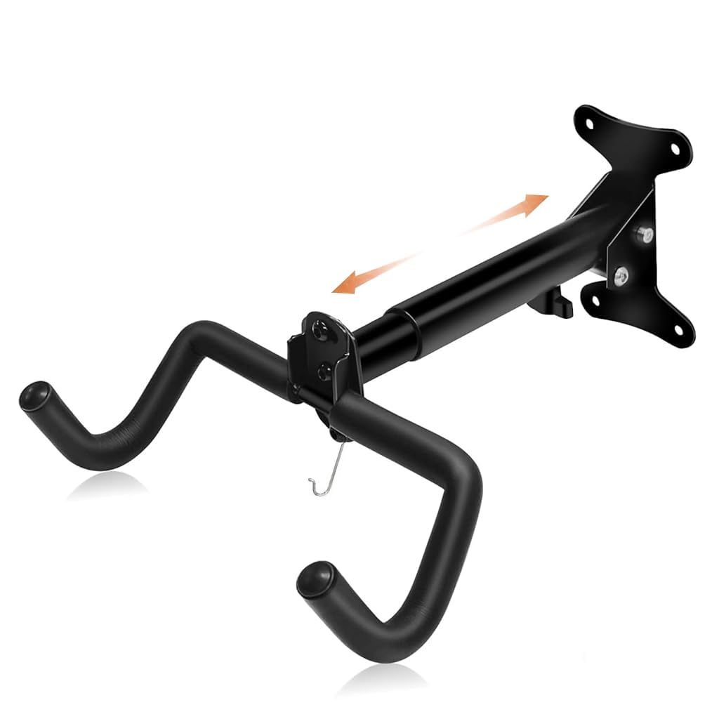 Proberos Bike Cycle Wall Mount Stand Rack, Garage Bike Rack Wall Mount Organizer Bicycle Hanger Storage System, Retractable Wall Mounted Rack for MBT, Road Bike, Kids Bike Indoor Storage Proberos Bike Cycle Wall Mount Stand Rack, Garage Bike Rack Wall Mount Organizer Bicycle Hanger Storage System, Retractable Wall Mounted Rack for MBT, Road Bike, Kids Bike Indoor Storage